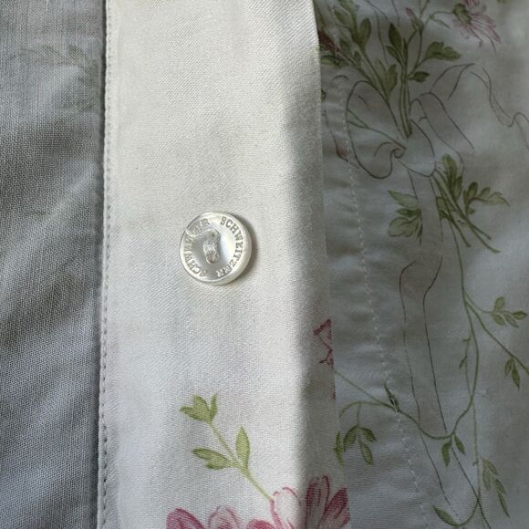 Schweitzer Linens Hemstitch Standard Pillowcase Sham Pink Hem Embroidery Italy - Picture 7 of 16